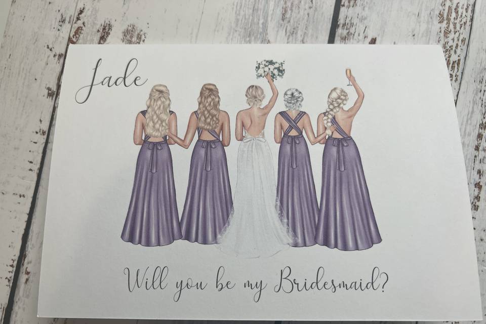 Will you be my bridesmaid