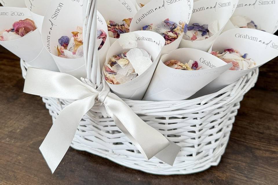 Personalised confetti