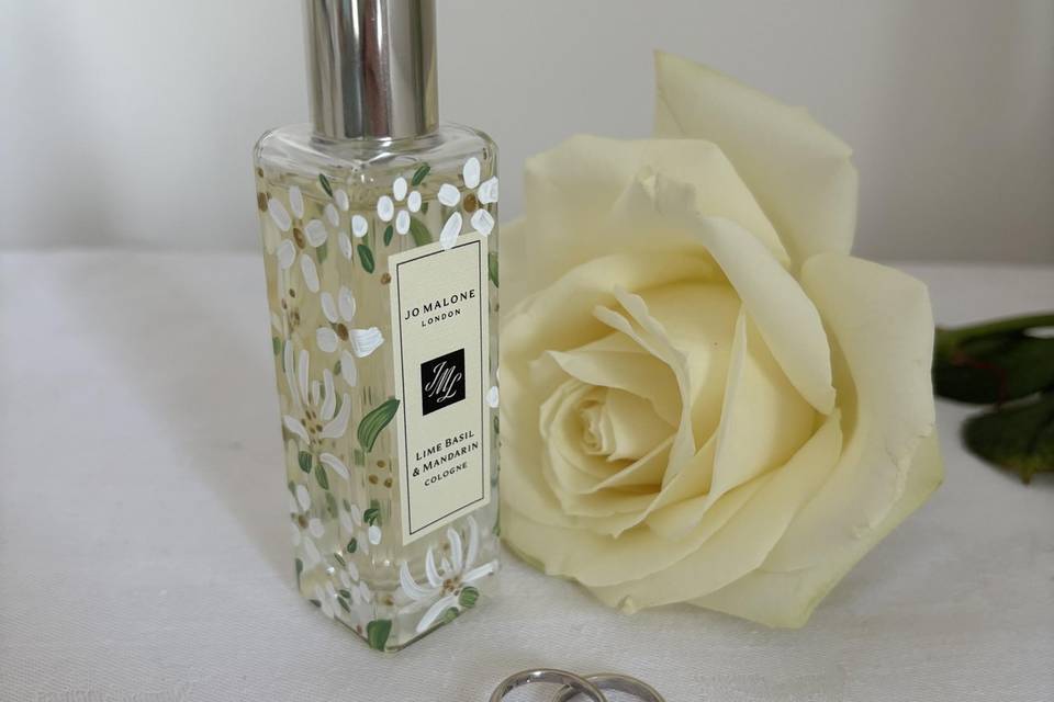 Hand-painted perfume