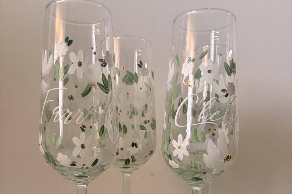 Bridesmaid Proposal Glasses