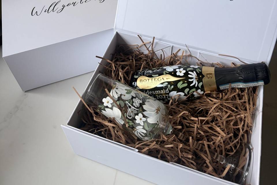 Bridesmaid proposal boxes