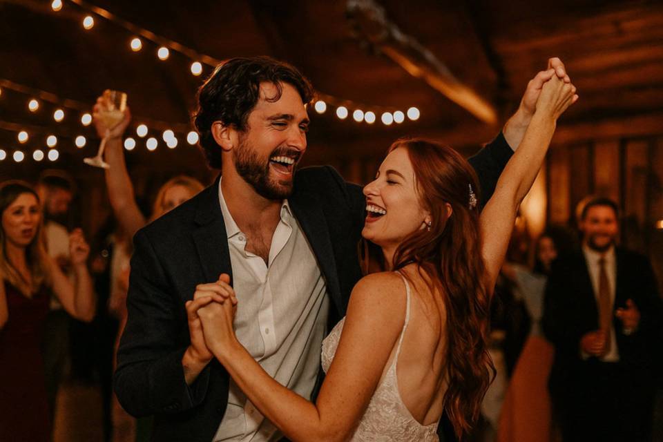 Dance floor celebration