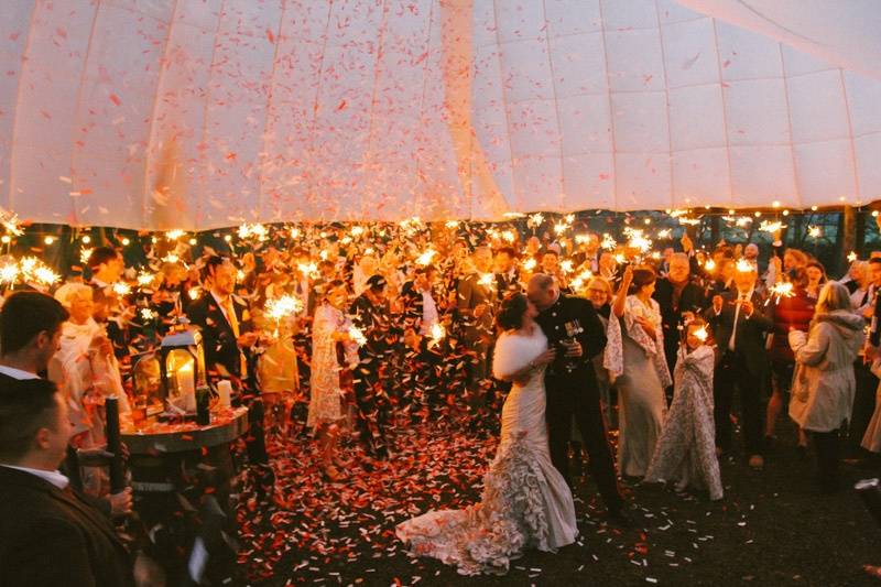 Sparklers at Cambo House & Estate