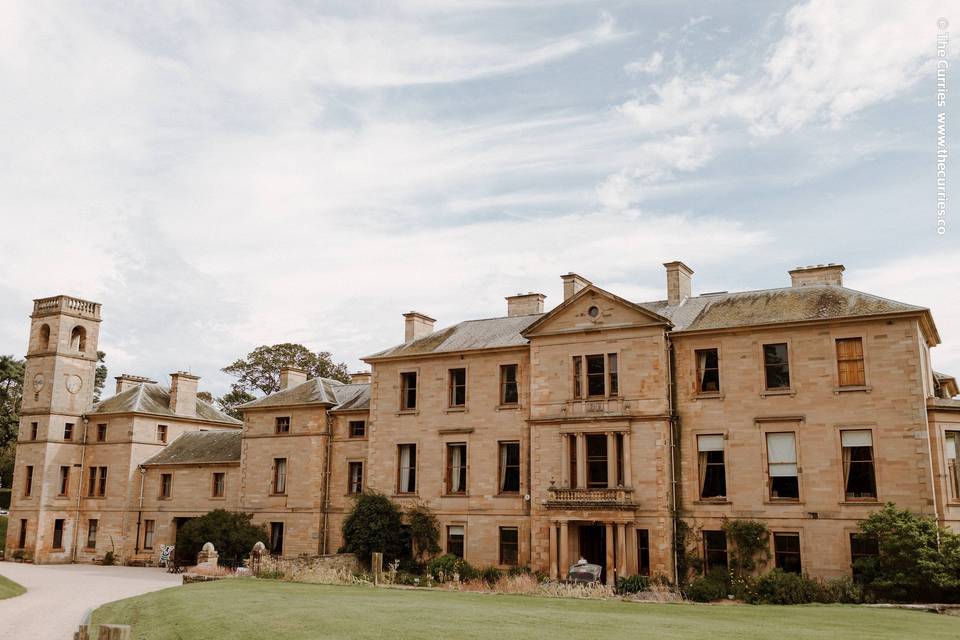 View of Cambo House & Estate