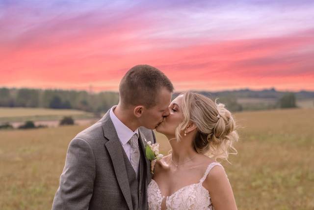 Bride and groom