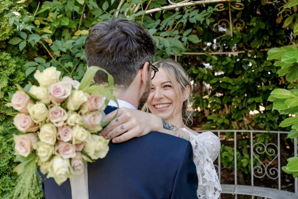 Bride and groom