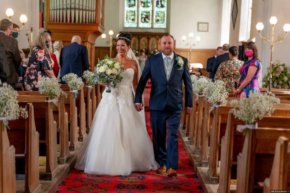 Bride and groom