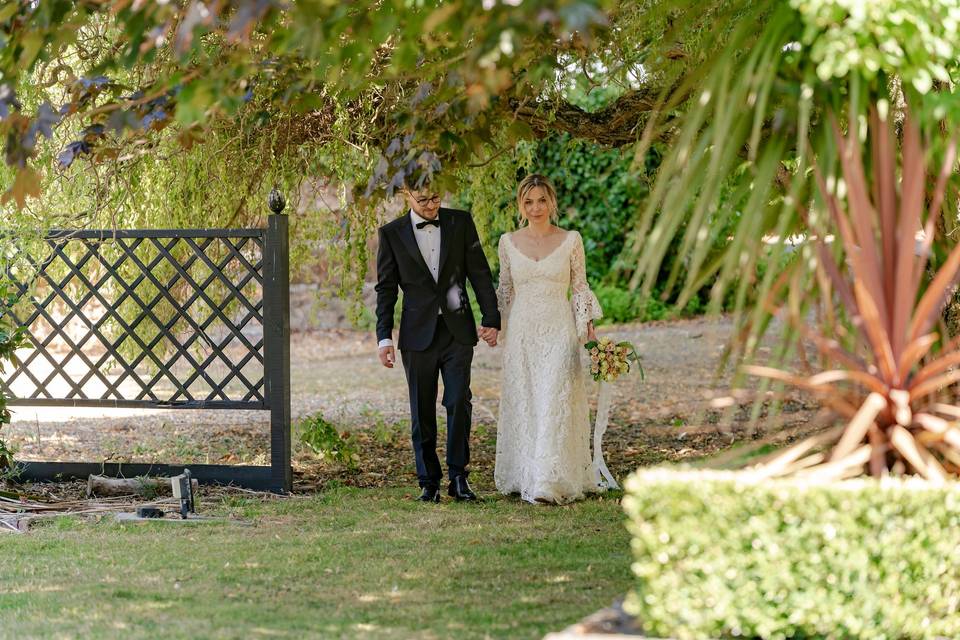 Bride and groom