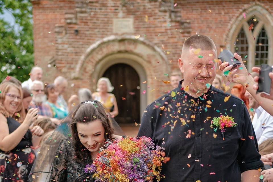 Bride and groom