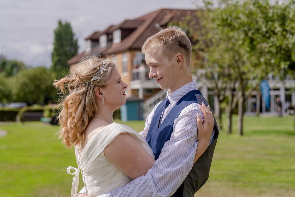 Bride and groom