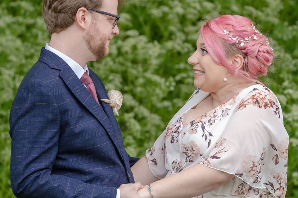 Bride and groom