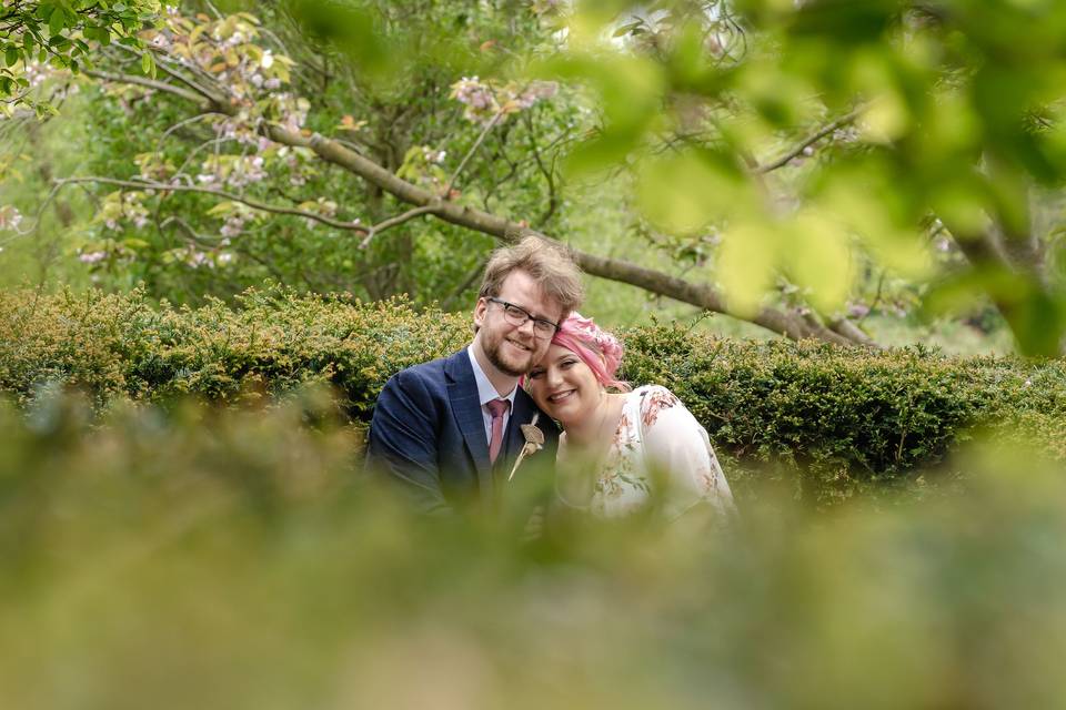 Bride and groom