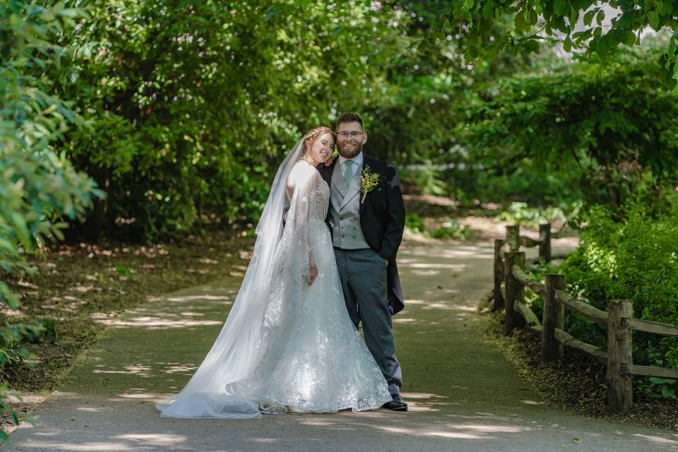 Bride and groom