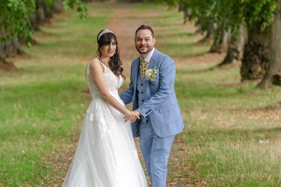 Bride and groom