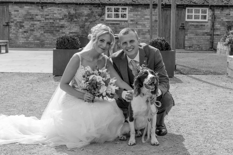 Bride and groom