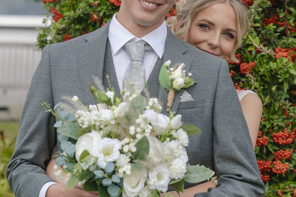 Bride and groom