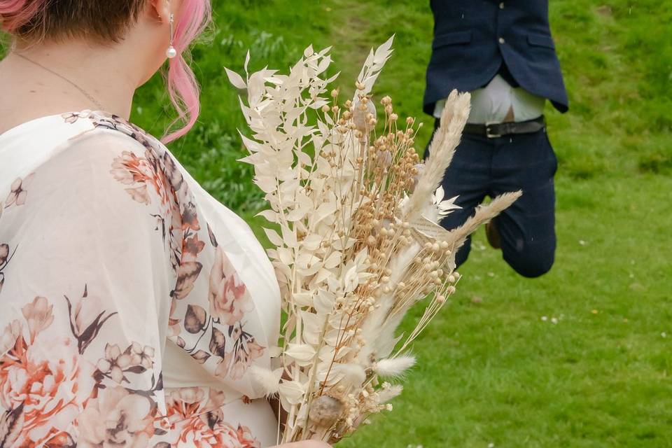 Bride and groom