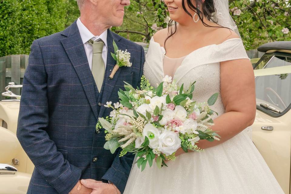 Bride and groom