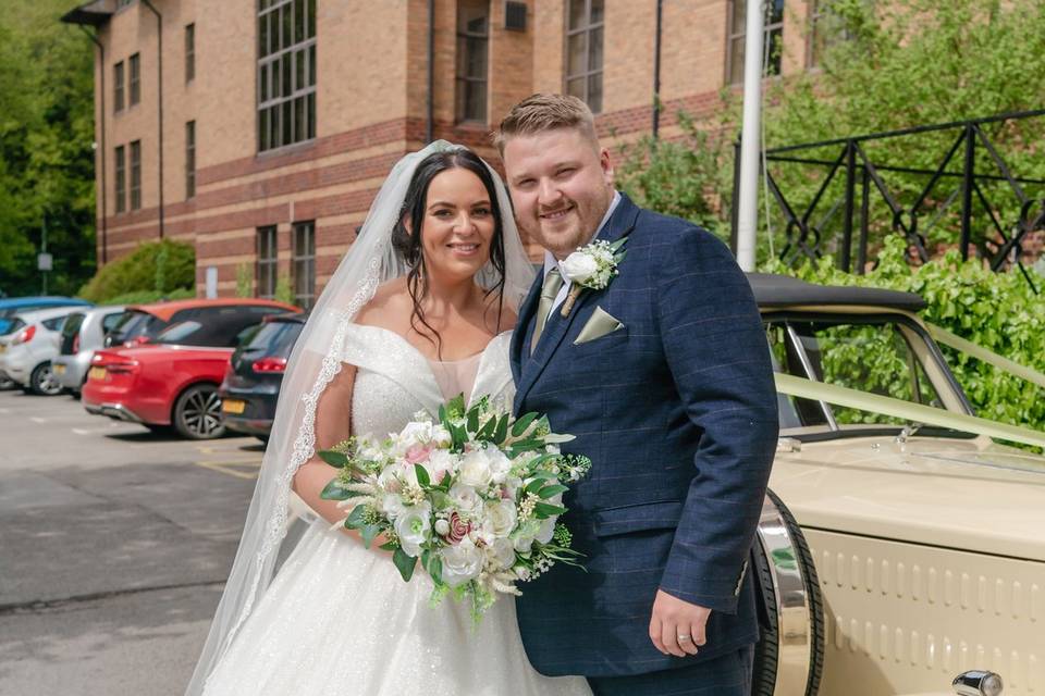 Bride and groom