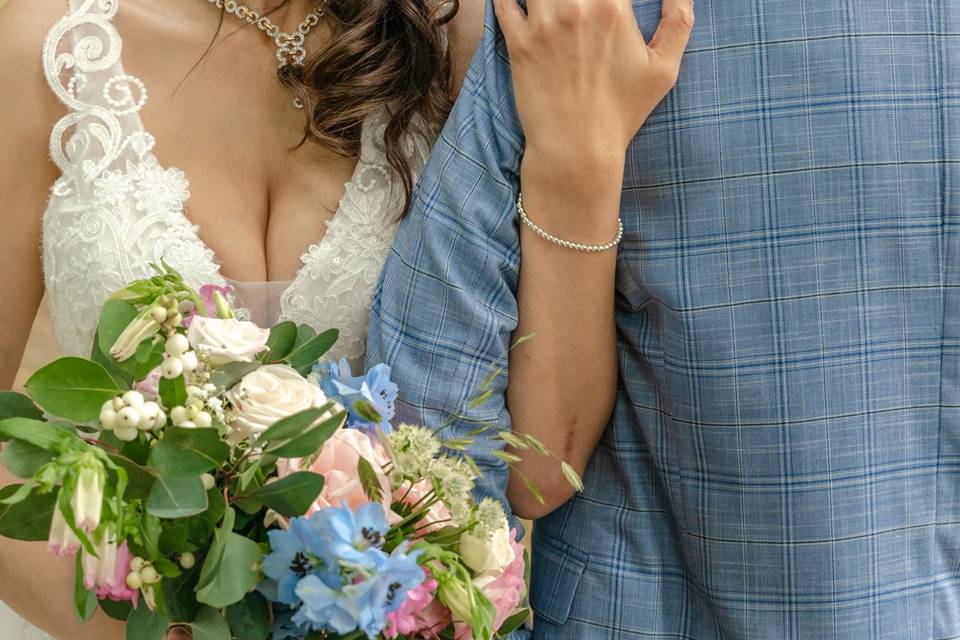 Bride and groom