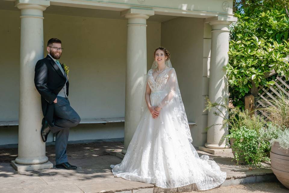 Bride and groom