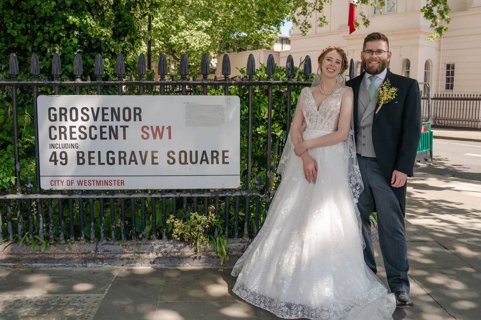 Bride and groom