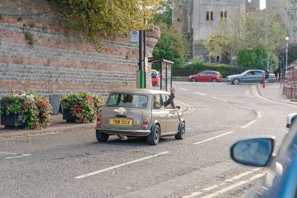 Wedding car