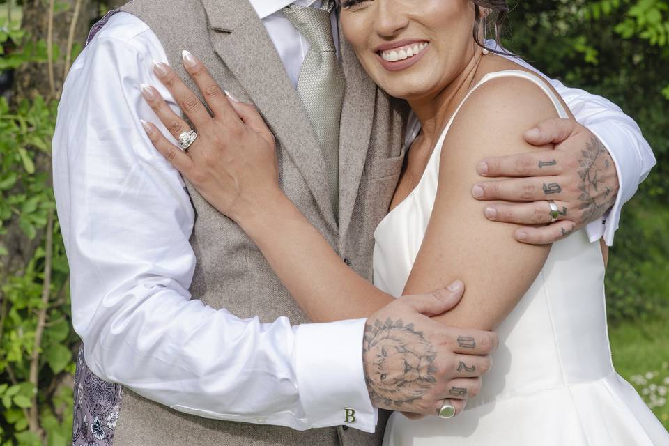 Bride and groom