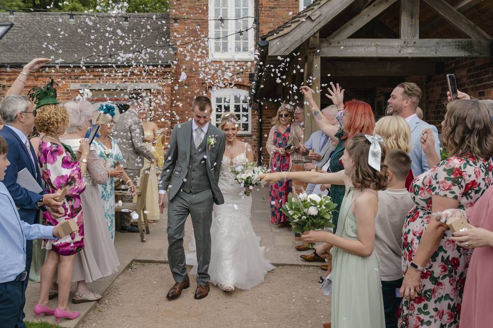 Bride and groom