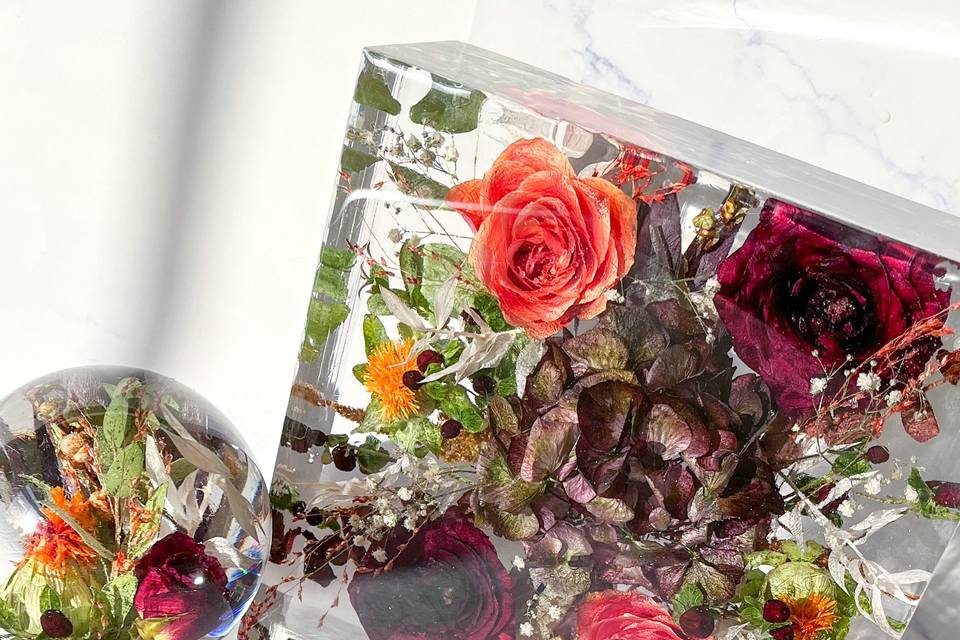 Resin Bouquet Preservation