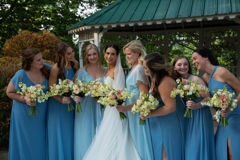 Blue wedding