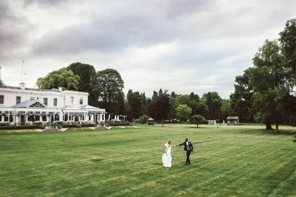 Just married at asylum, London