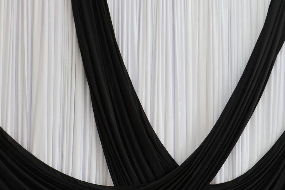 White & Black Backdrop