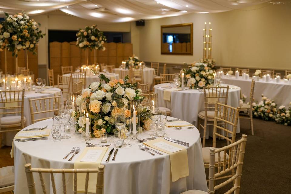Rydale Suite Wedding Breakfast