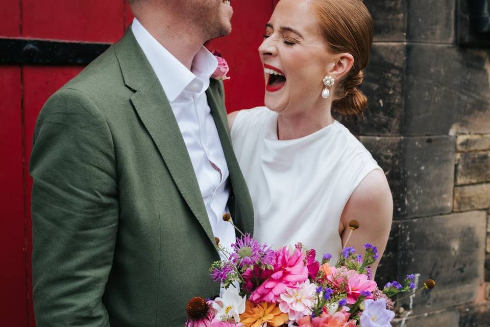 Wedding Couple Portrait