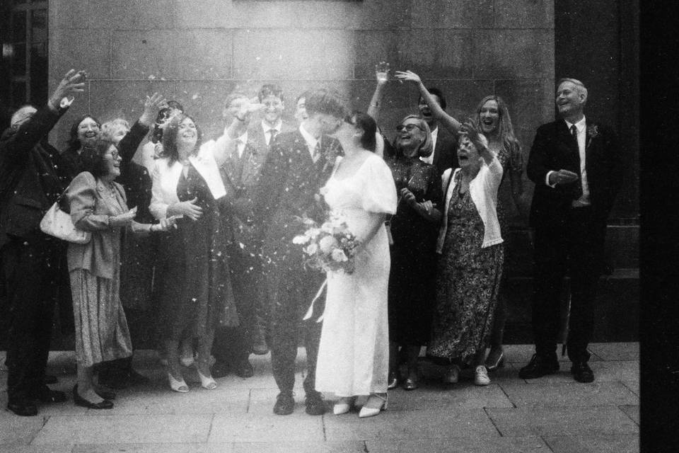 120 film photography confetti