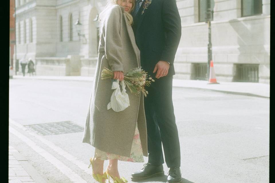120 film couple portrait