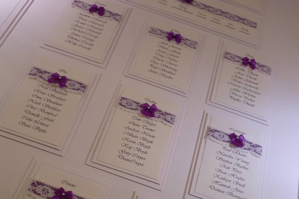 Table Plan - Elegance Design