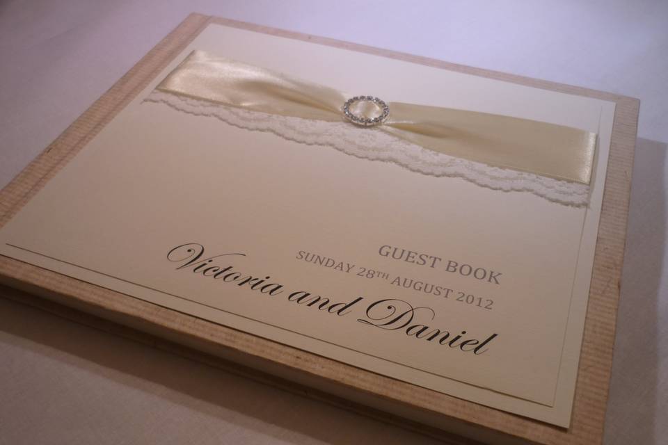 Guest Book - Eternity Design