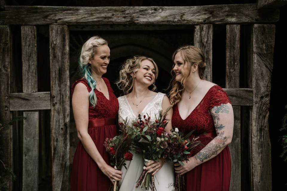 Bridesmaids- Bislington priory