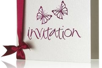 Pandora evening invitations