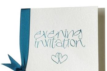 Sweetheart evening invitations