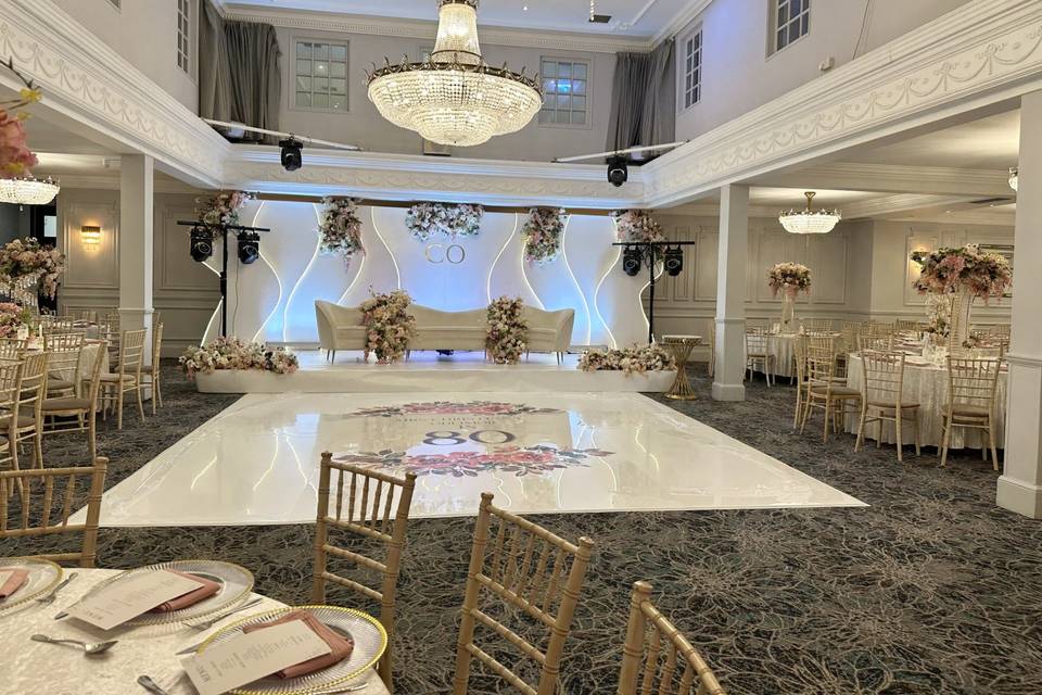 Birthday Party Set Up
