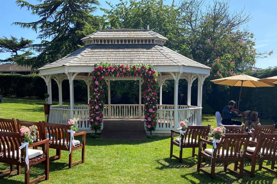 Outdoor Ceremony Pavillion