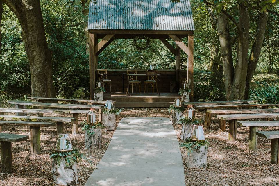 Woodland weddings