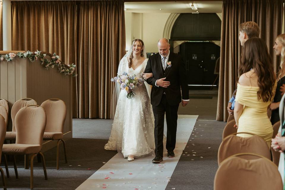 Walking Down The Aisle