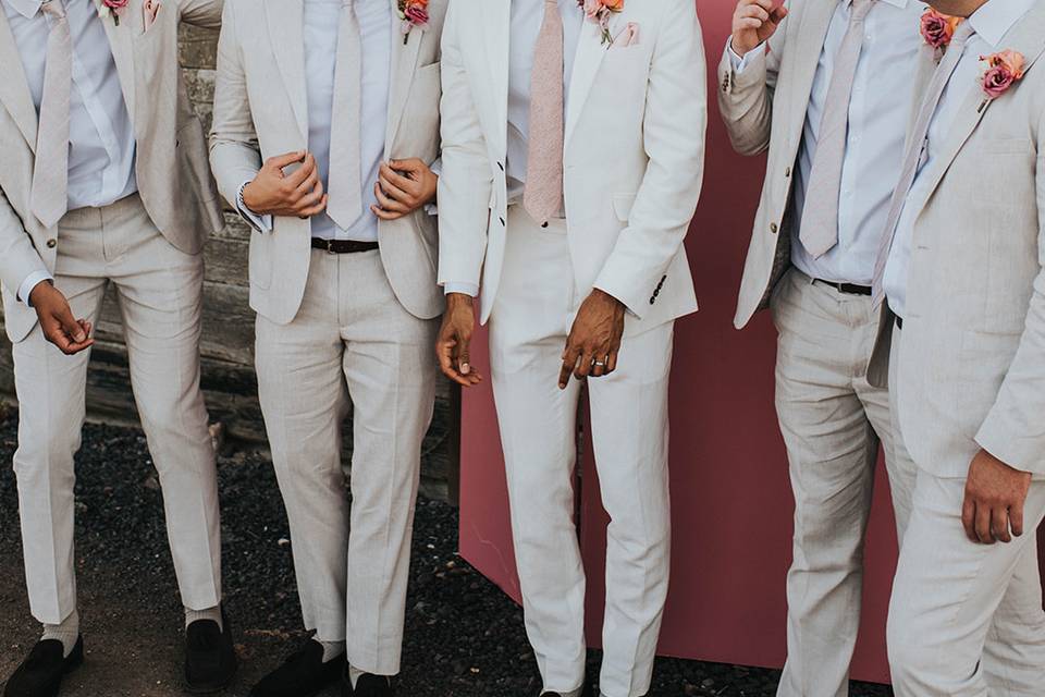 Pink Marquee Wedding