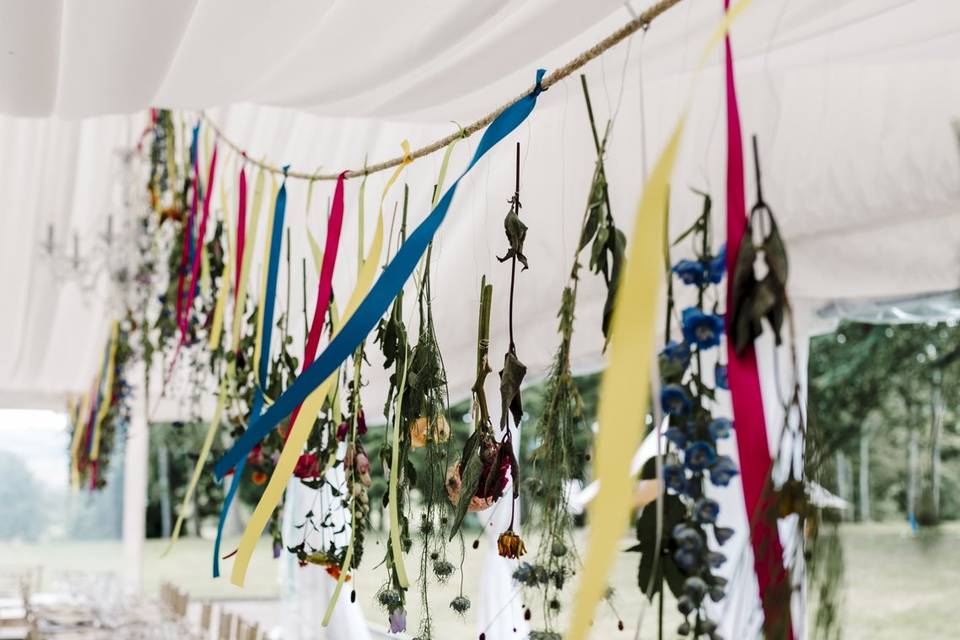 Floral garlands