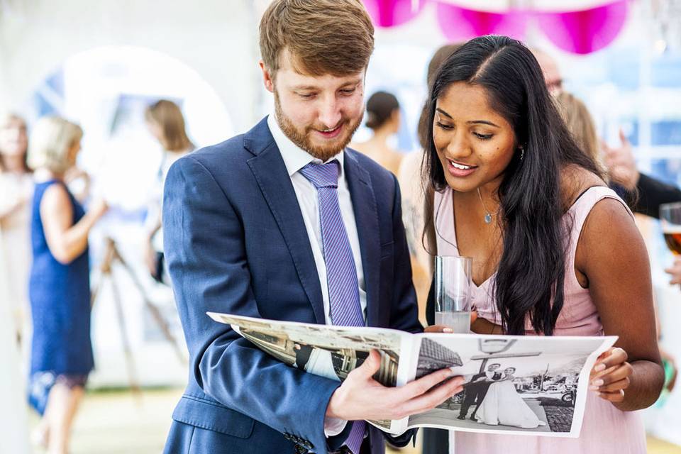 A wedding day 'thank you'