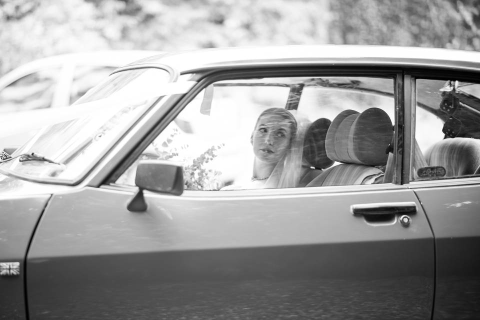 Bride just Arrived